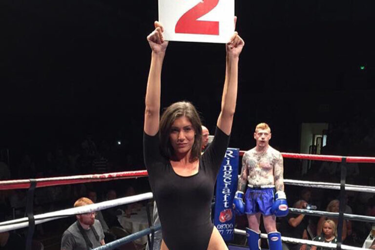 Ring Girls With Muay Thai For Charity In Colchester On 30th July 2016