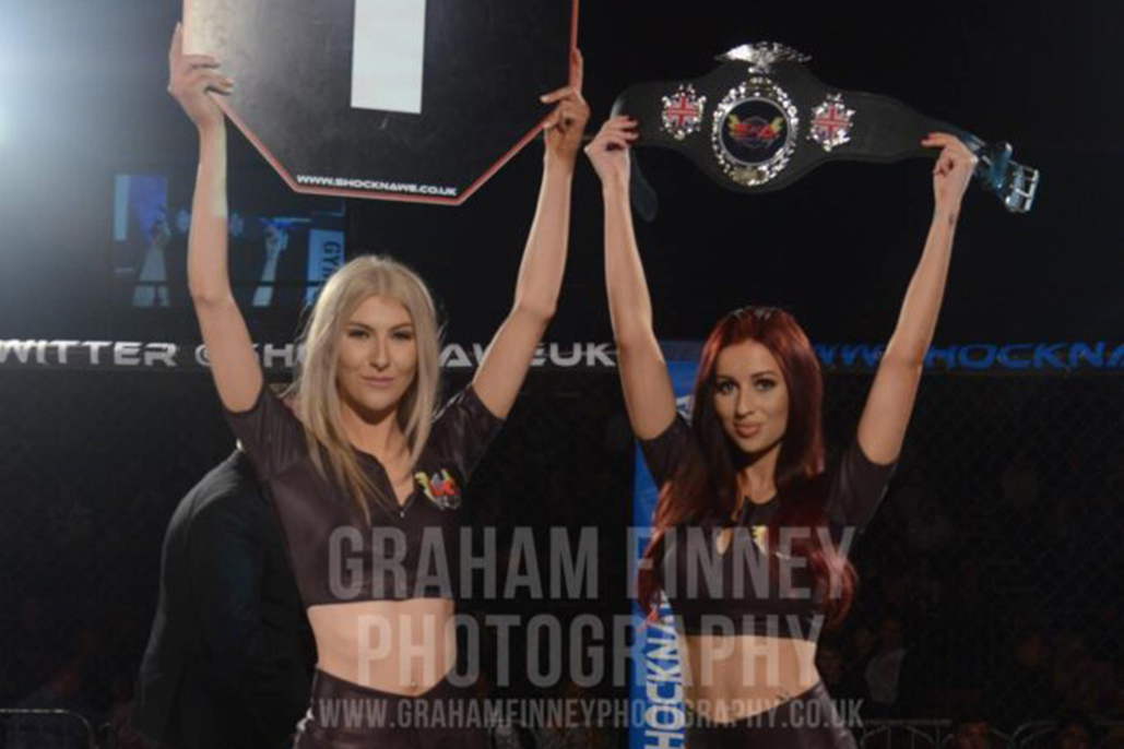 Ring Girls With Shock N Awe 24 In Portsmouth On 11th March 2017