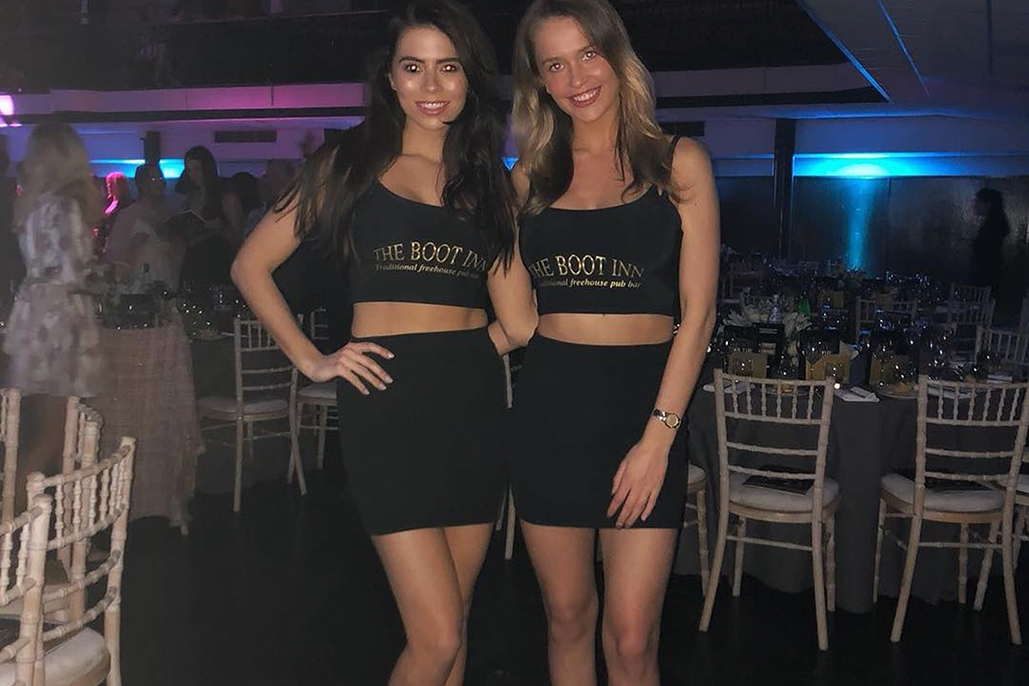 Ring Girls With Fight Club London At York Hall, London On 15th March 2018