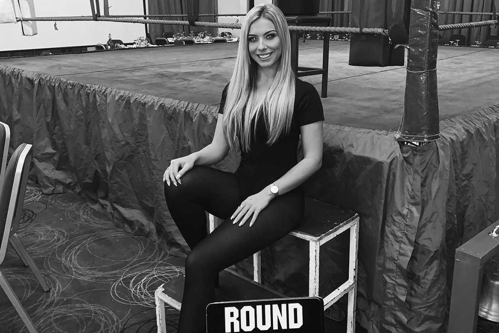 Ring Girls with IBA Boxing in Southend-on-Sea, Essex on 11th October 2019
