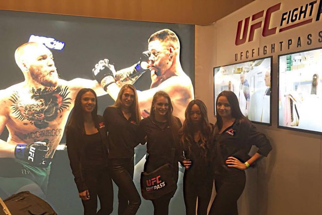 Promotional Models at UFC 204 in Manchester Central on 7th October 2016 02