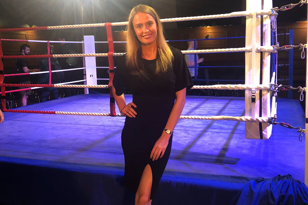 Ring Girls With My Manor London At Cecil Sharp House On 26th April 2018 01