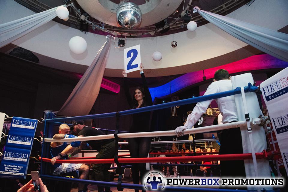 Ring Girls With Powerbox Promotions In Uxbridge On 9th December 2017 01