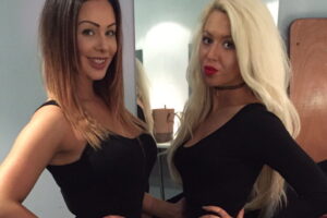 Ring Girls With White Collar Boxing At Guardian Academy On 15th November 2015 01