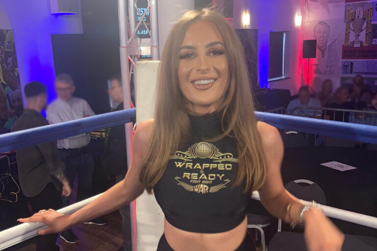 Ring Girls With Total Power Team At The Stoop On 25th June 2020