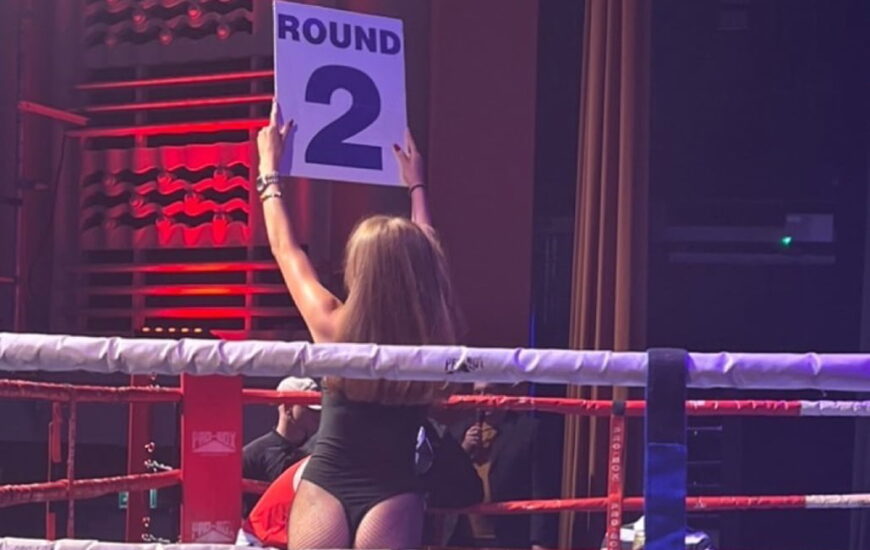 Ring Girls For Boxing Show In Northampton On Friday 26th August 2022