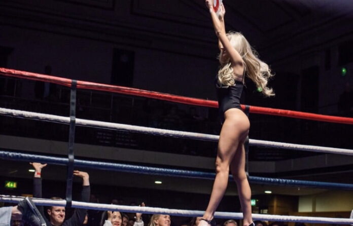 Ring Girls With Boxstar Promotions In York Hall On 29th March 2018