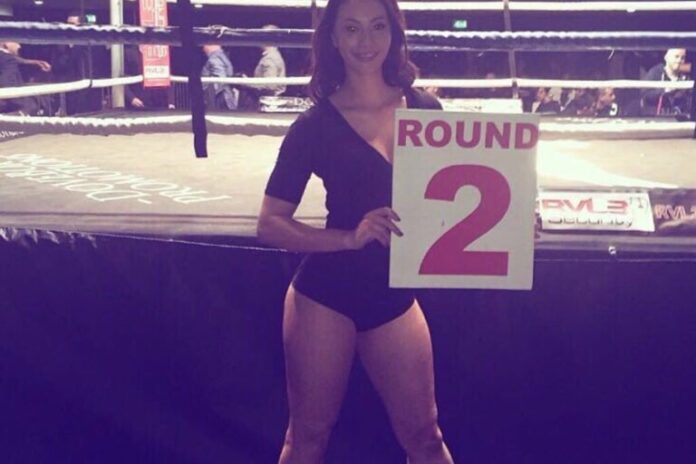 Ring Girls With Dove Promotions For ‘he Who Dares’ At York Hall On 30th April 2016