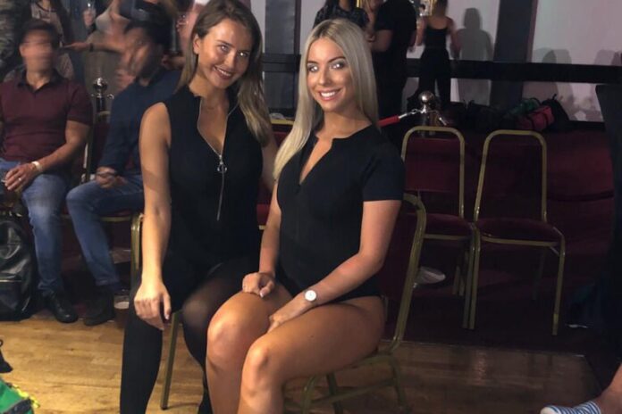 Ring Girls With Fight City Gym At Irish Centre, London On 4th July 2019