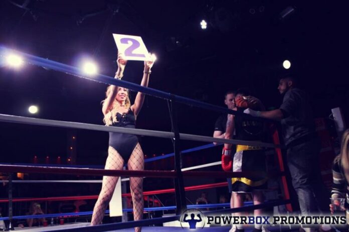 Ring Girls With Powerbox Promotions At Atik Windsor On 4th June 2017